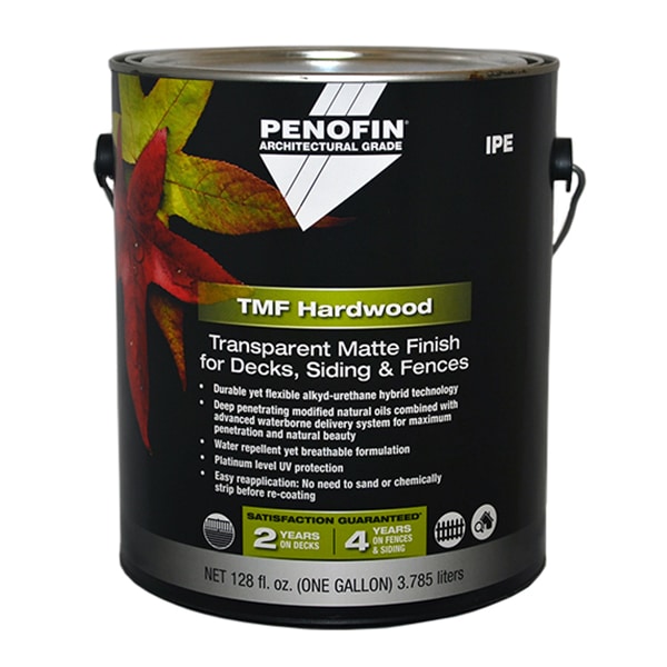 1 Gal Matte Ipe Architectural Grade Transparent Hardwood Coating